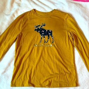 Youth girls Abercrombie size 13/14 long sleeve shirt